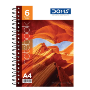 Doms Spiral Notebook A4