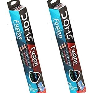 DOMS Fusion X-tra Super Dark Graphite Pencils