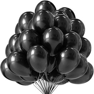 Balloons Pack Of 50 Black