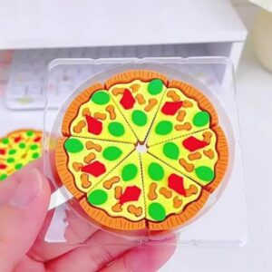 Pizza Shape Eraser for Kids