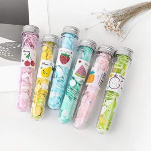 Paper Soap Flower Design Tube Shape Bottle