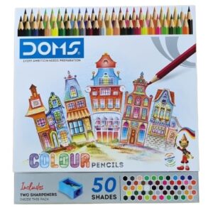 Doms Pencils Colour Pack of 50 Shades