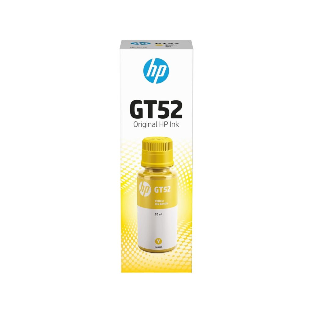 HP GT52 70-ML Yellow Ink Bottle