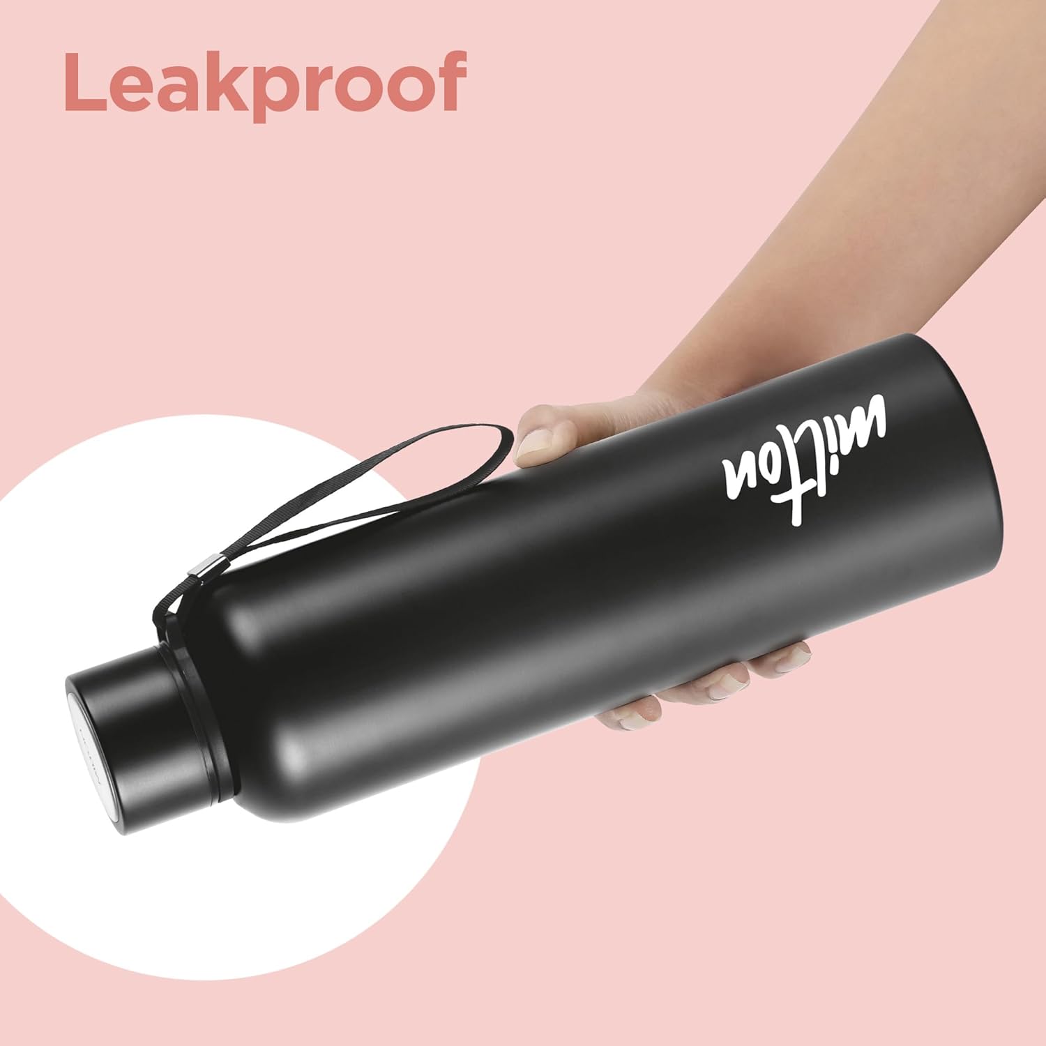 Aura Thermosteel Bottle (Milton) 500 ML - Image 2