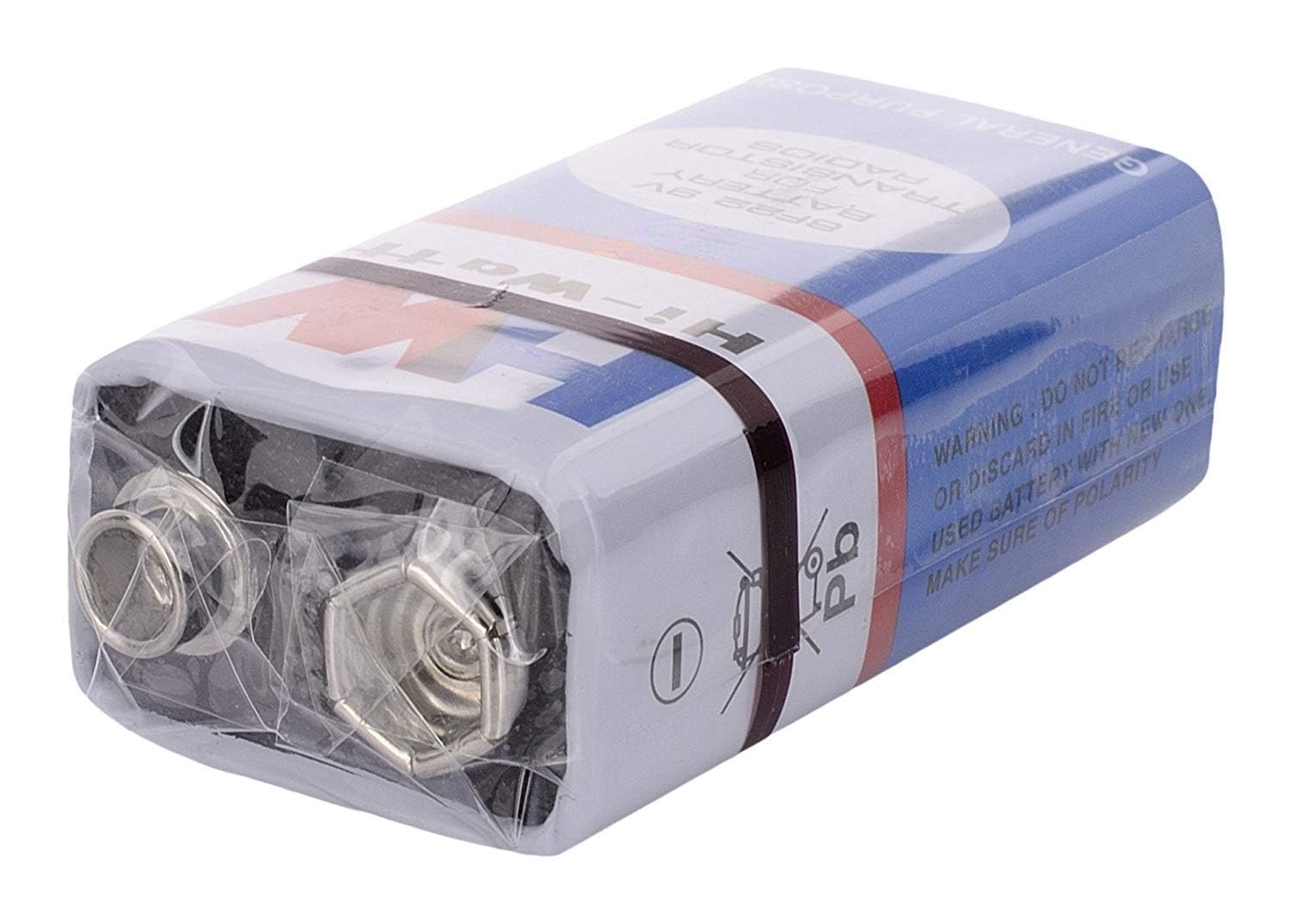 Hi-Watt 6F22 9V Battery - Image 2