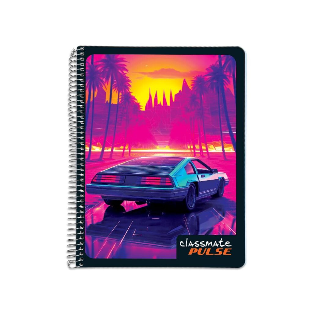 Classmate Pulse A4  Single Subject Spiral Notebook-Pack Of 1