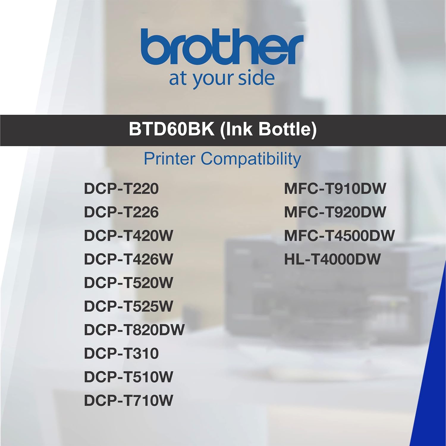 Brother BT-D60BK Ink Bottle (Black) - Image 2