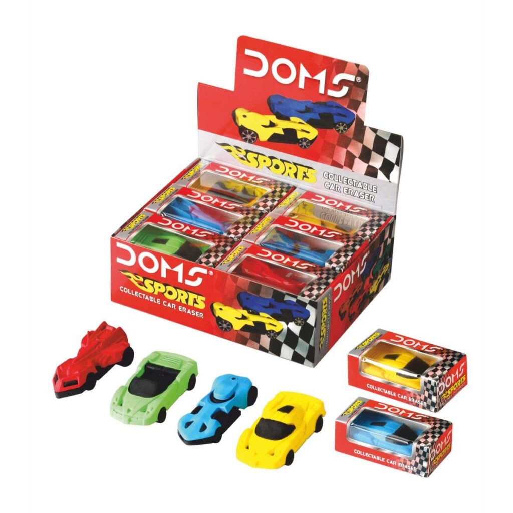 Doms Sports Car Shaped Eraser
