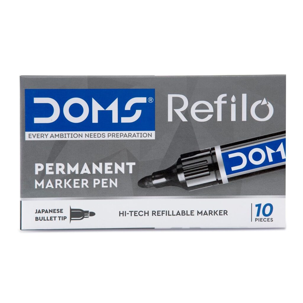 DOMS REFILO Permanent Marker Pen