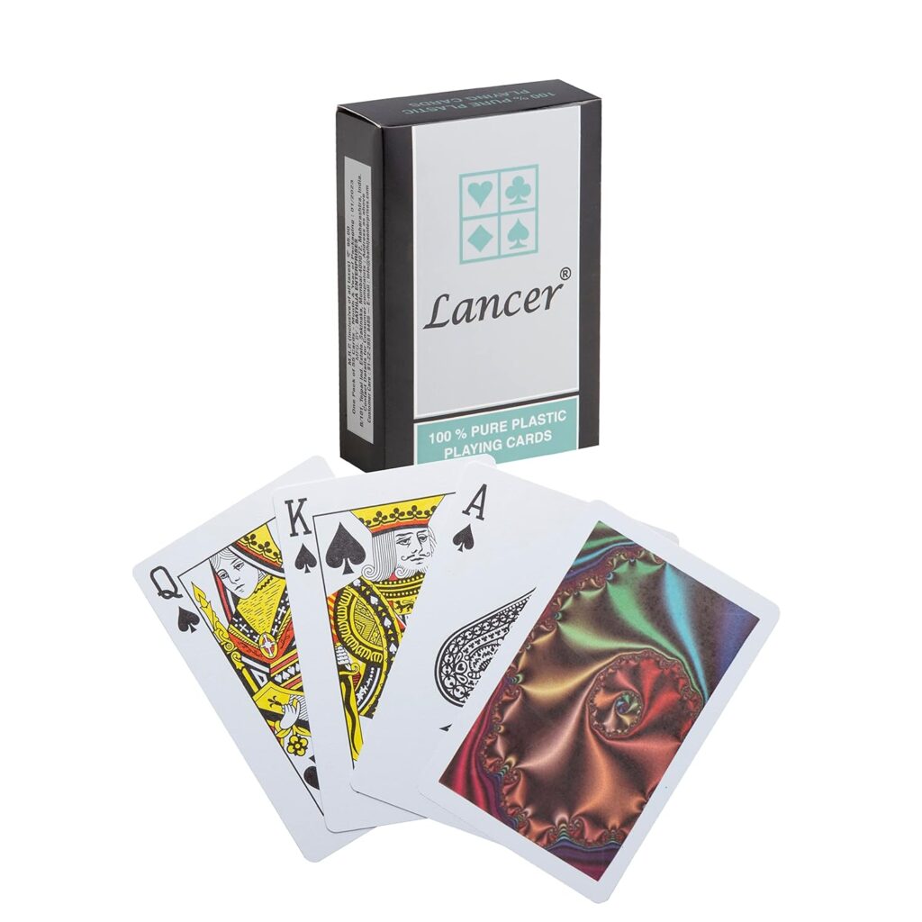 LANCER Premium Plastic Playing Cards