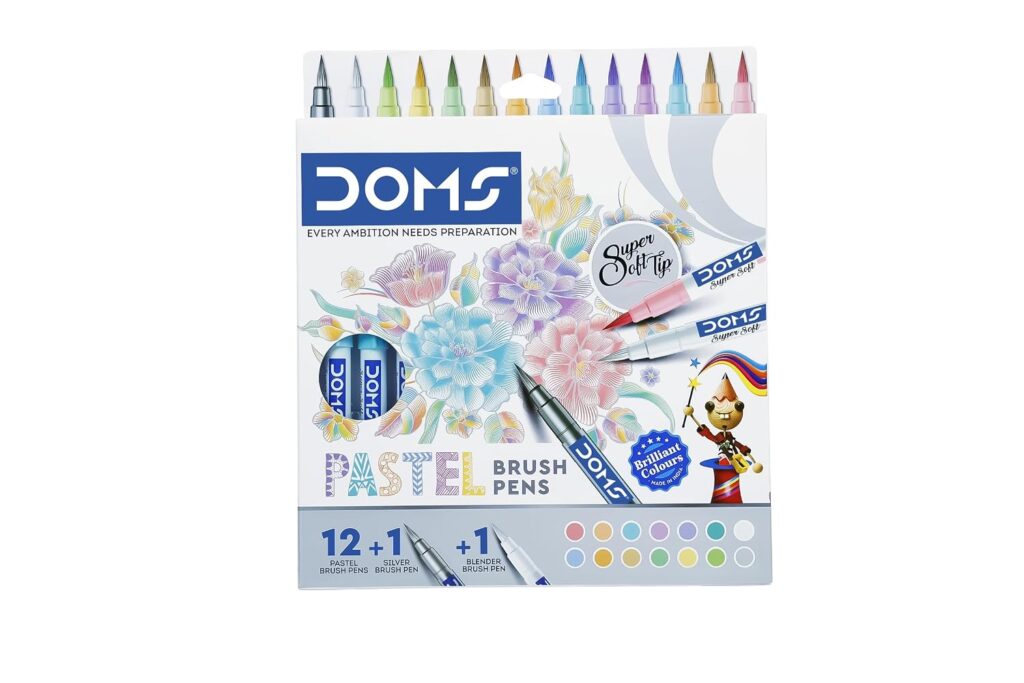 Doms Pastel Brush Pens 14 Shades