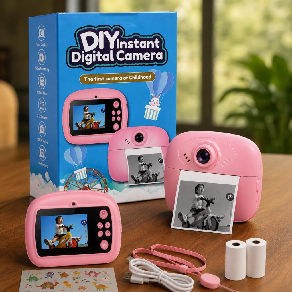 DIY Instant Print Mini Camera for Kids