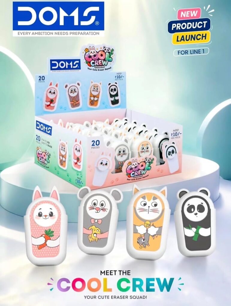 Cool Crew Erasers